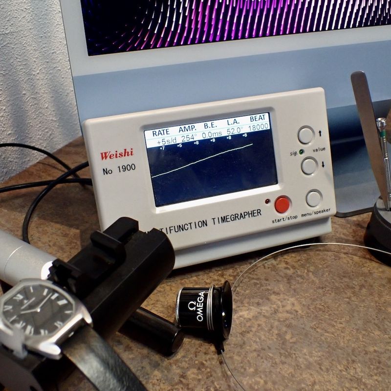 Image 11 of Jaeger LeCoultre Tonneau; Vintage mechanical watch