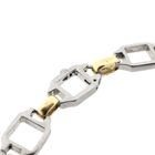 Image 8 of 18K Cartier Santos gold/steel link bracelet | 19 cm (+ extra links)