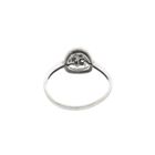 Afbeelding 6 van Witgouden ring met diamanten; 0,06 ct.