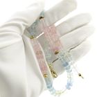 Image 7 of Gold multi-colored bead necklace