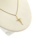 Image 7 of 9 Carat Cross Pendant with Corpus | INRI