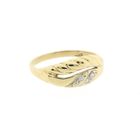 Image 3 of Gold ring with zirconia