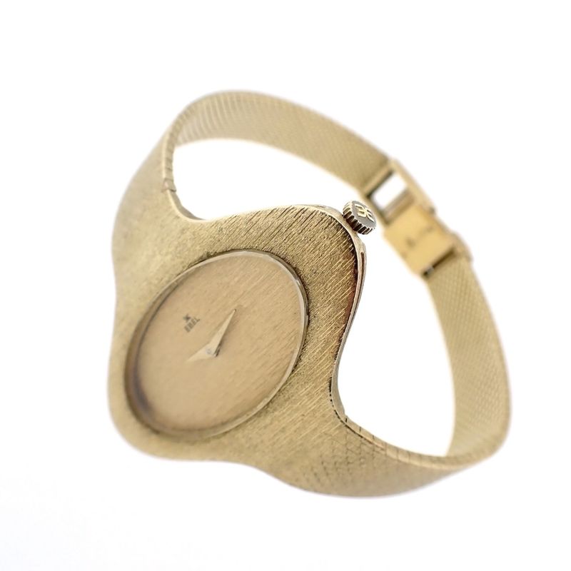 Image 14 of Ebel vintage 'spaceship' 18k gold ladies' watch