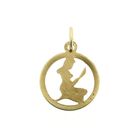 Image 5 of Gold zodiac sign pendant; Virgo