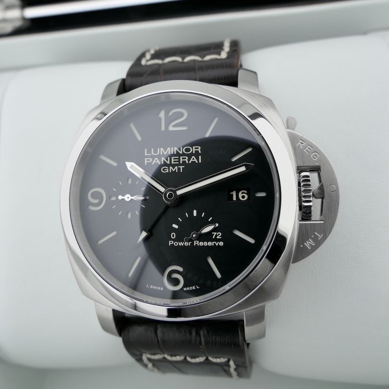 Image 11 of Panerai Luminor GMT 1950 Power Reserve PAM00321; Automatic men's watch