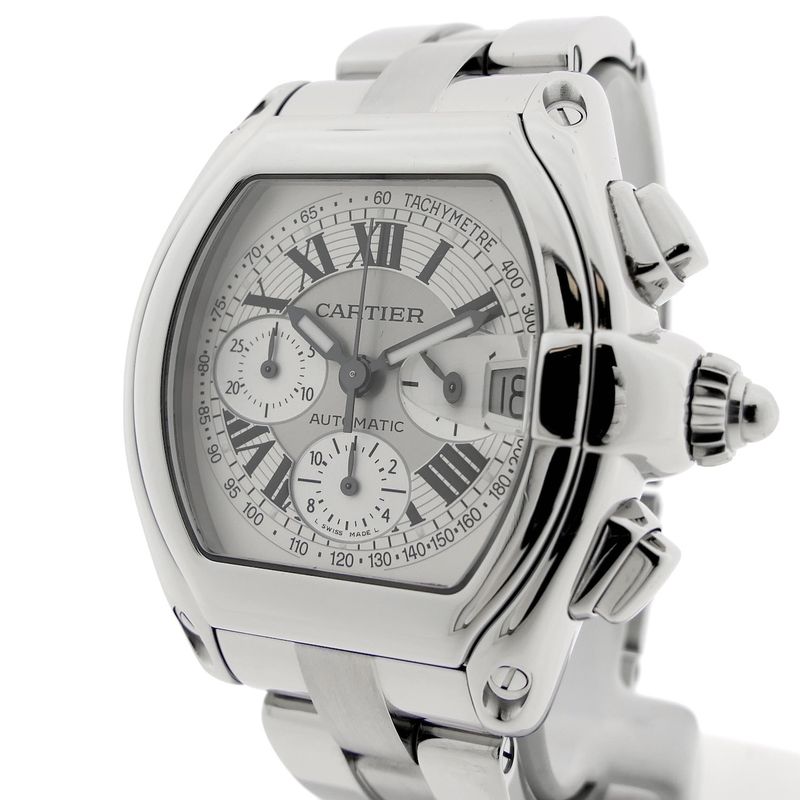 Image 2 of Cartier Roadster XL Chronograph 2618; Automatic men's watch