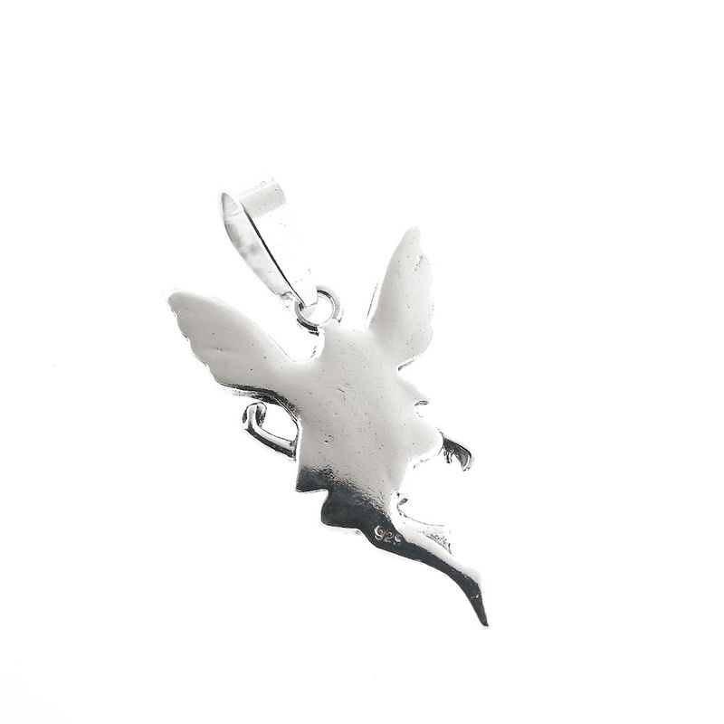 Image 2 of Silver pendant of a fairy
