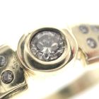 Image 4 of Vintage gold ring | 0.25 ct. diamonds