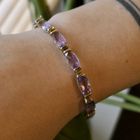 Image 10 of 8 carat fantasy link bracelet with amethyst