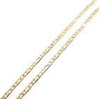 Image 7 of Two-tone gold men's necklace with diamonds.