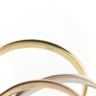 Image 5 of Tricolor gold trinity ring
