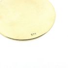 Image 7 of Gold zodiac sign pendant; Cancer