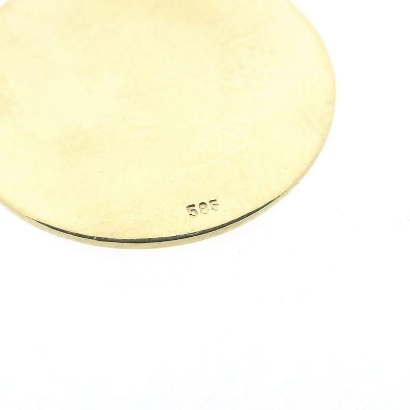 Image 7 of Gold zodiac sign pendant; Cancer