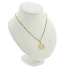 Image 4 of Rose gold pendant; Letter W