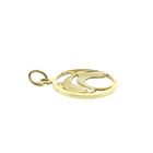 Image 4 of Gold zodiac sign pendant; Pisces