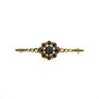 Image 1 of Antique gold brooch with garnet