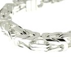 Image 7 of Silver wide king bracelet | 25 cm