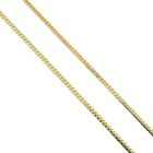 Image 3 of Gold Cardano link chain with fixed pendant | 44 cm