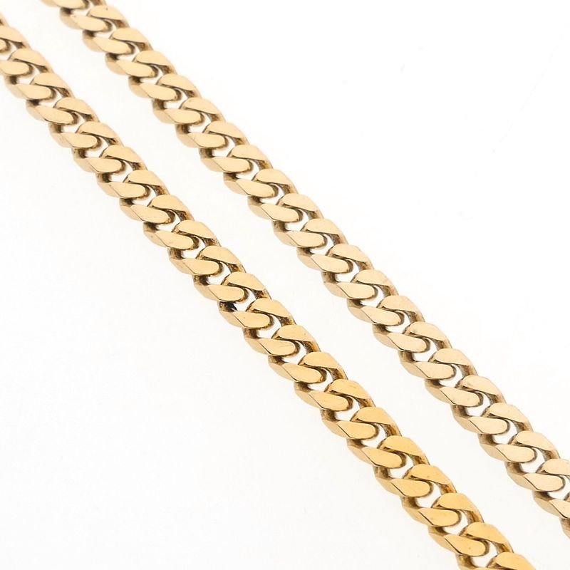 Image 4 of 8 carat flat gourmet link chain