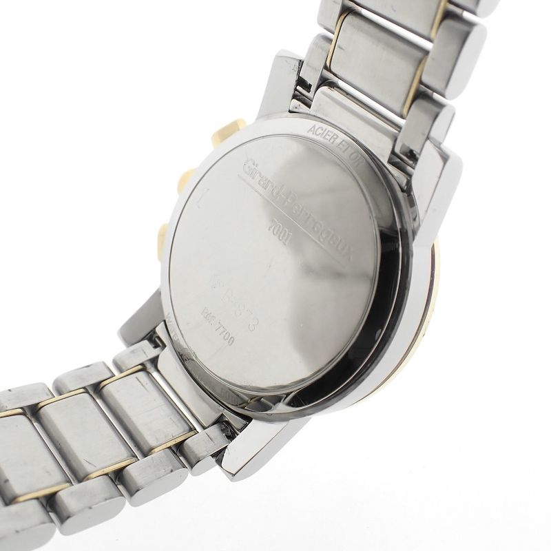 Image 6 of Girard Perregaux GP 7000; Gold/steel chronograph watch
