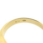 Image 7 of Gold solitaire ring with sapphire