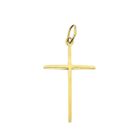 Image 1 of Gold pendant with a subtle cross