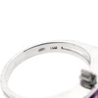 Image 4 of White gold ring with pink sapphire and diamond; 0.06 ct.