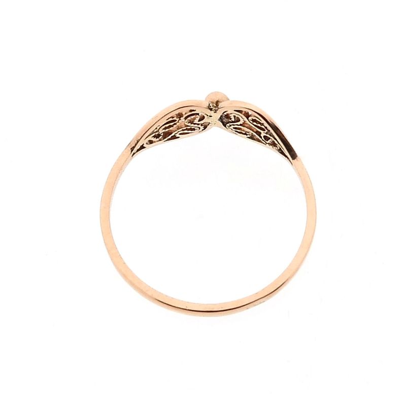 Afbeelding 3 van Roségouden ring