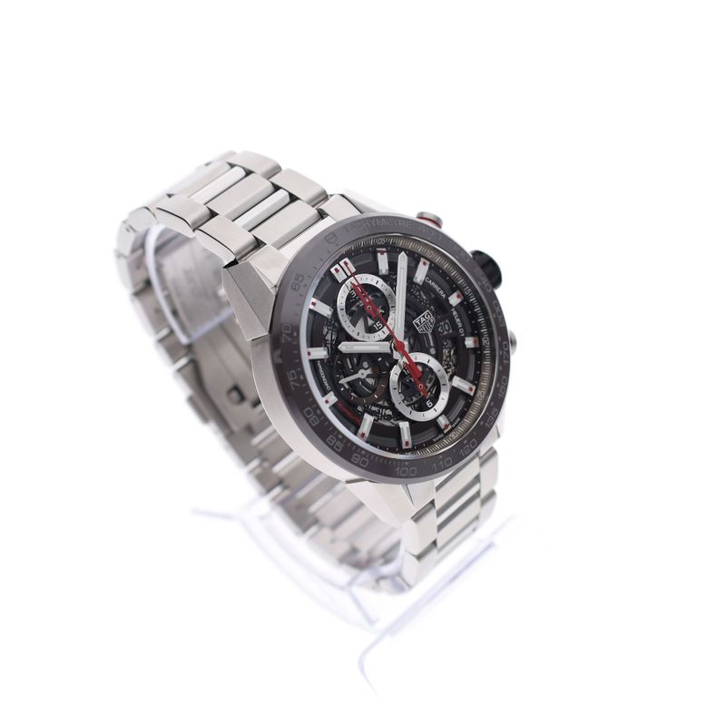 Image 8 of TAG Heuer Carrera 'Calibre 01' CAR201U; Chronograph men's watch