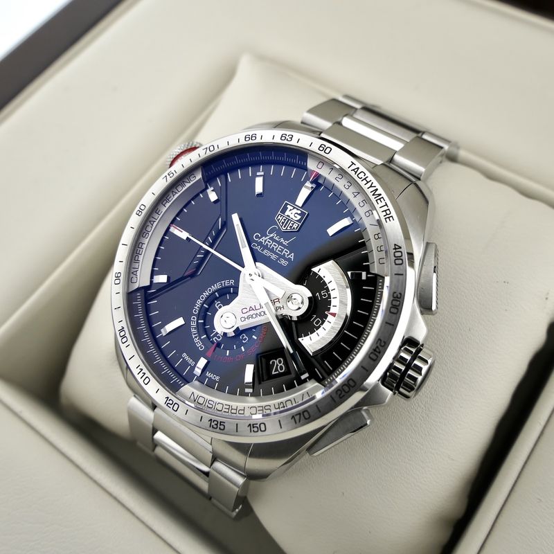 Image 19 of TAG Heuer Grand Carrera 'Calibre 36' CAV5115; Chronograph men's watch