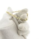 Image 2 of Gold anchor link bracelet | 19.5 cm