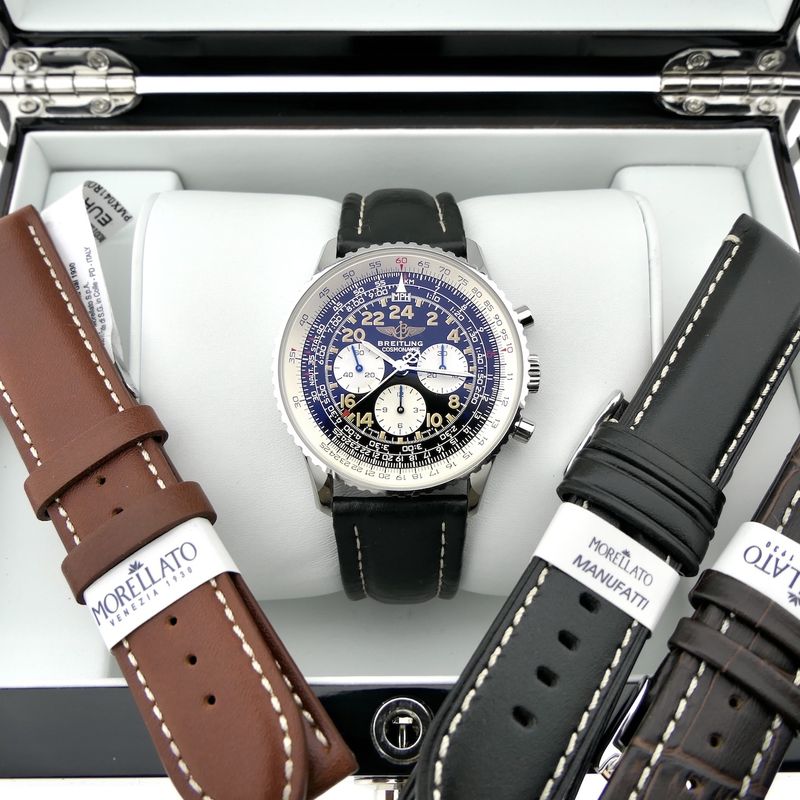 Image 8 of Breitling Navitimer Cosmonaute A12033; 24-hour men's watch