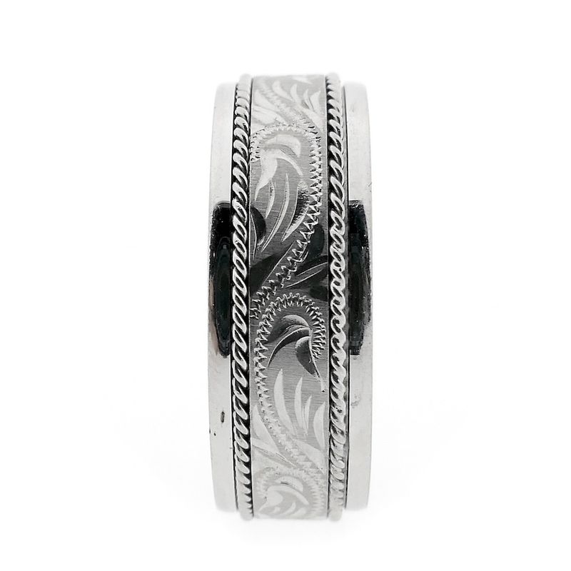 Image 6 of Novell white gold men's ring