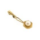 Image 4 of Gold pendant set with a pearl