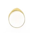 Image 3 of Gold ring with a domed design