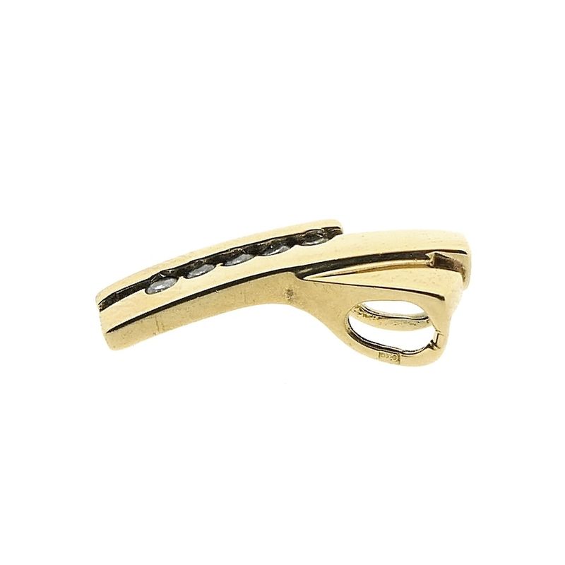 Image 4 of Gold pendant with zirconia