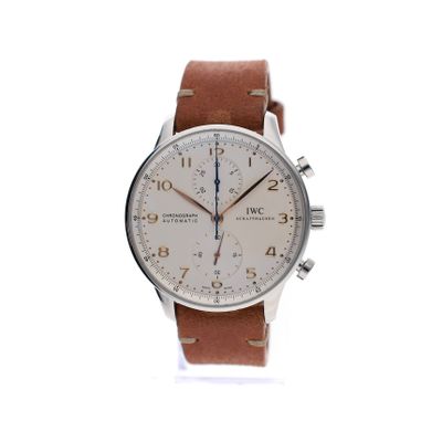 Image 1 of IWC Portuguese Chronograph IW3714-01; Automatic Men's Watch