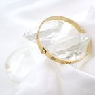 Image 3 of Gold slave bracelet | Ø 59mm