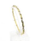 Image 1 of Two-tone gold fantasy link bracelet | 19 cm