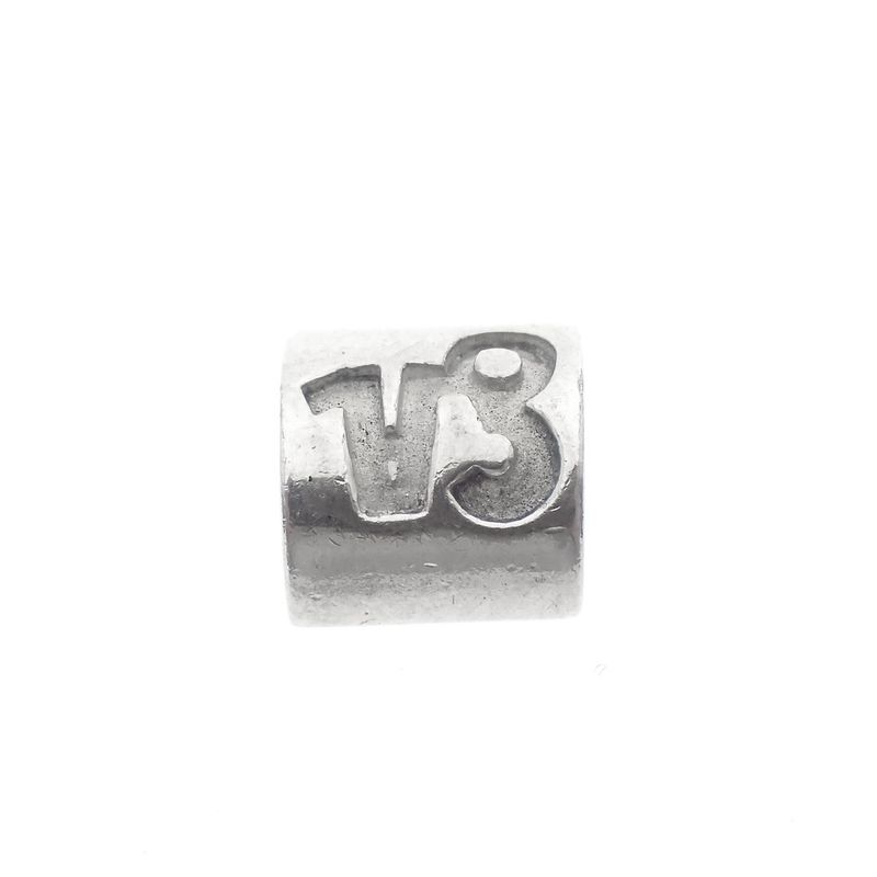 Image 3 of Pandora charm; Silver; Zodiac Sign Capricorn