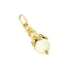 Image 3 of Vintage gold pendant with pearl