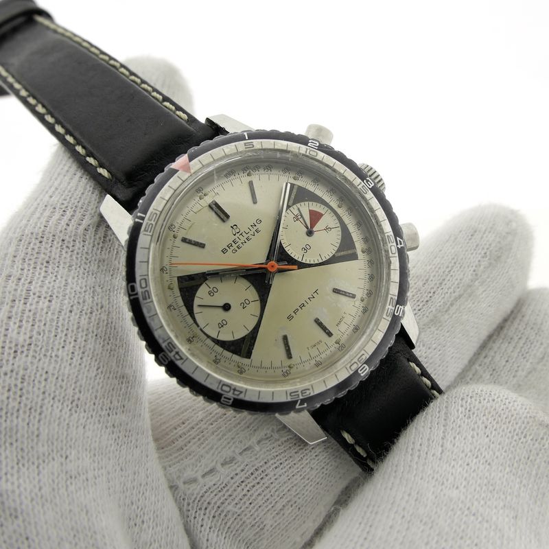Image 12 of Breitling Sprint 2010 Chronograph; Vintage men's watch