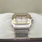 Image 19 of Cartier Santos Galbee; Gold/steel unisex watch