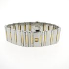 Image 10 of Omega Constellation Quadra 'Half-Bar'; 18k gold/steel women's watch with diamonds