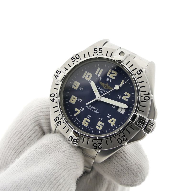 Image 7 of Breitling Colt A57035; Vintage men's watch