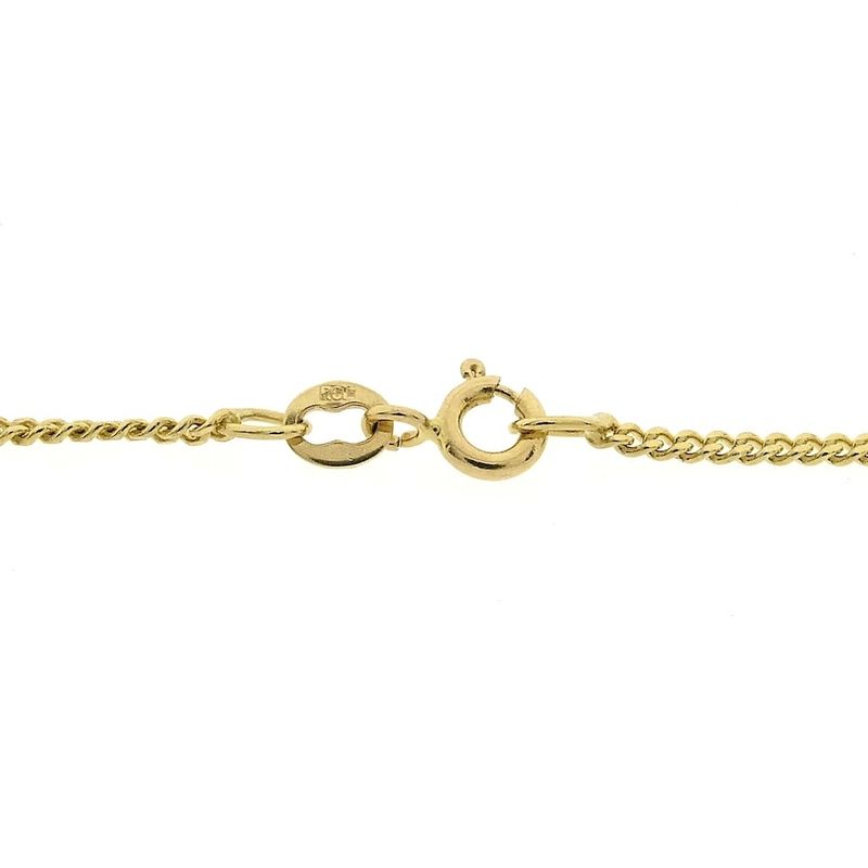 Image 3 of Gold gourmet link chain | 40 cm