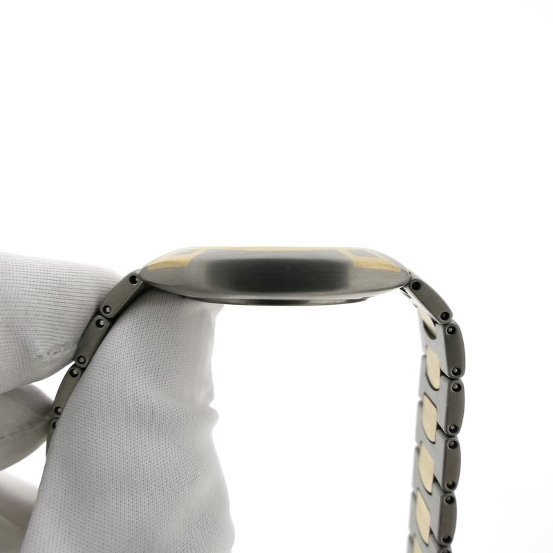 Image 6 of Omega Seamaster Polaris 'Titane' 396.0981; Unisex 18k gold/titanium watch with diamonds