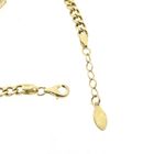 Image 4 of Gold gourmet link bracelet with zirconia | 19 cm - 21 cm