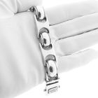 Image 11 of Silver robust Buddha to Buddha bracelet | 20 cm