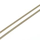 Image 7 of Gold gourmet link chain | 51 cm